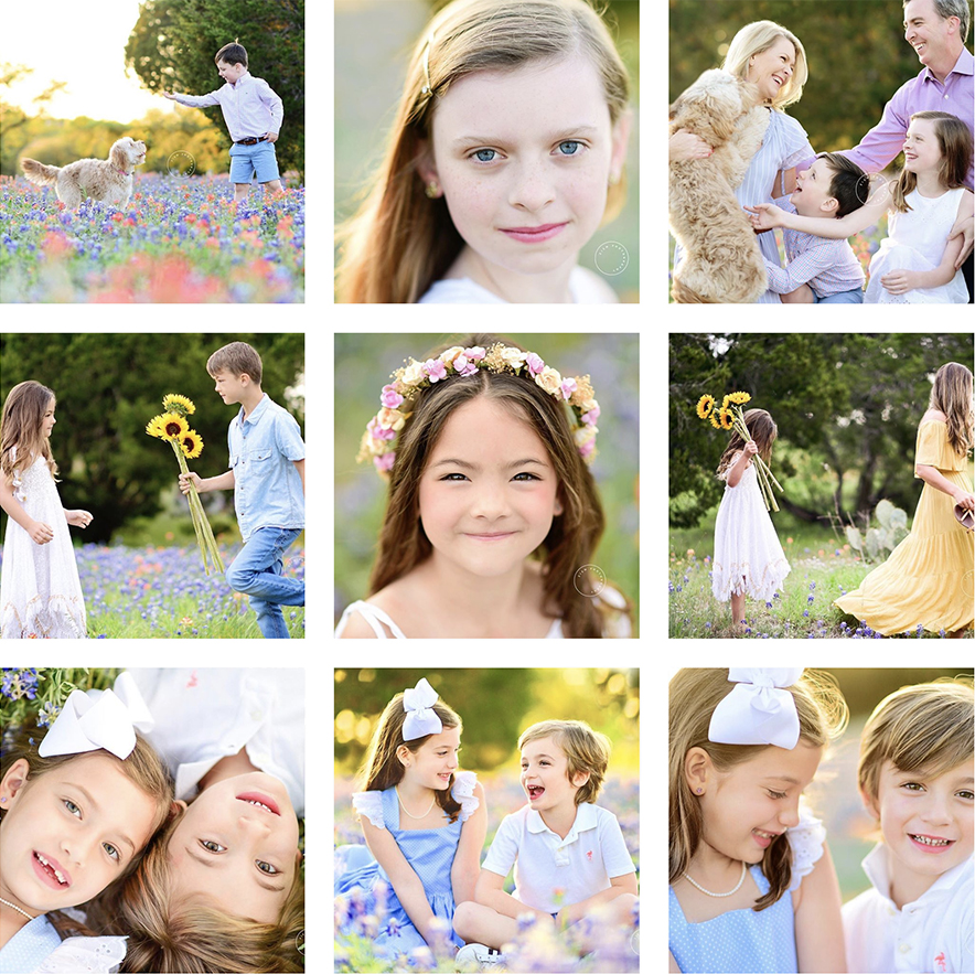 Austin Bluebonnet Mini Session 2020 austin family photographers